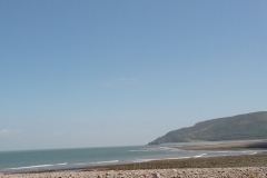 From Porlock Weir across to Hurlestone Point.  S. Parry