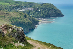 Lynmouth from Countisbury by Brian Ellis