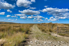 The track across The Chains. by Brian Ellis.