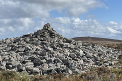 Looking towards Dunkery Beacon from the Rowbarrows by Brian Ellis
