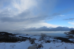 Looking over Bristol Channel from Porlock Hill: Martina Slater