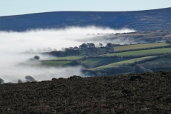 Sea fog from Porlock taken by Brian Ellis January 2022