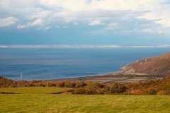 Porlock marsh from Ley Hill@lan Hart