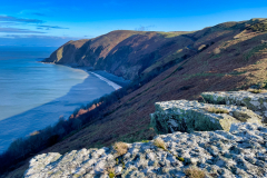 The Foreland  from Beacon-Tor by Brian Ellis