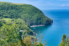 View over Woody-Bay by Brian Ellis