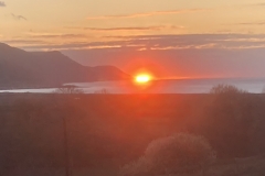 Sunset over Porlock Bay: Mike Barney