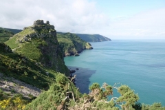 View to west at Valley of Rocks by Ian Hart